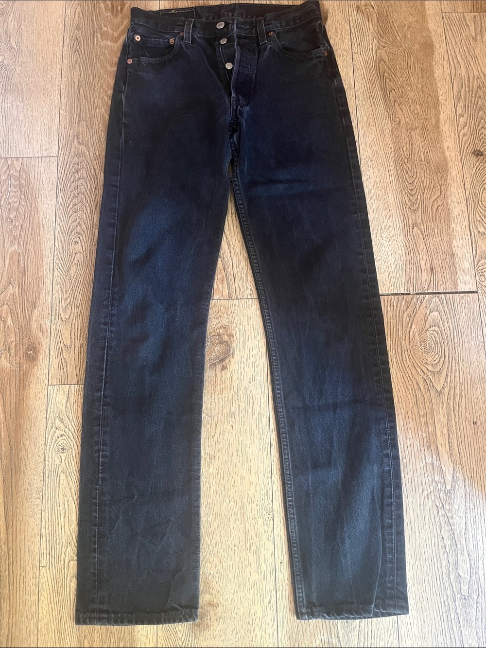 Levi's Women's Boot Cut Jeans in Dark Blue-Black